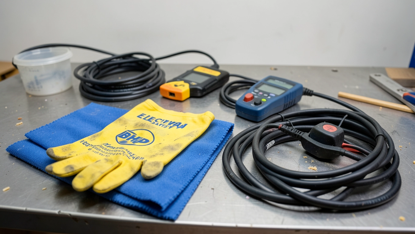 BHP przy pracy z prądem elektrycznym