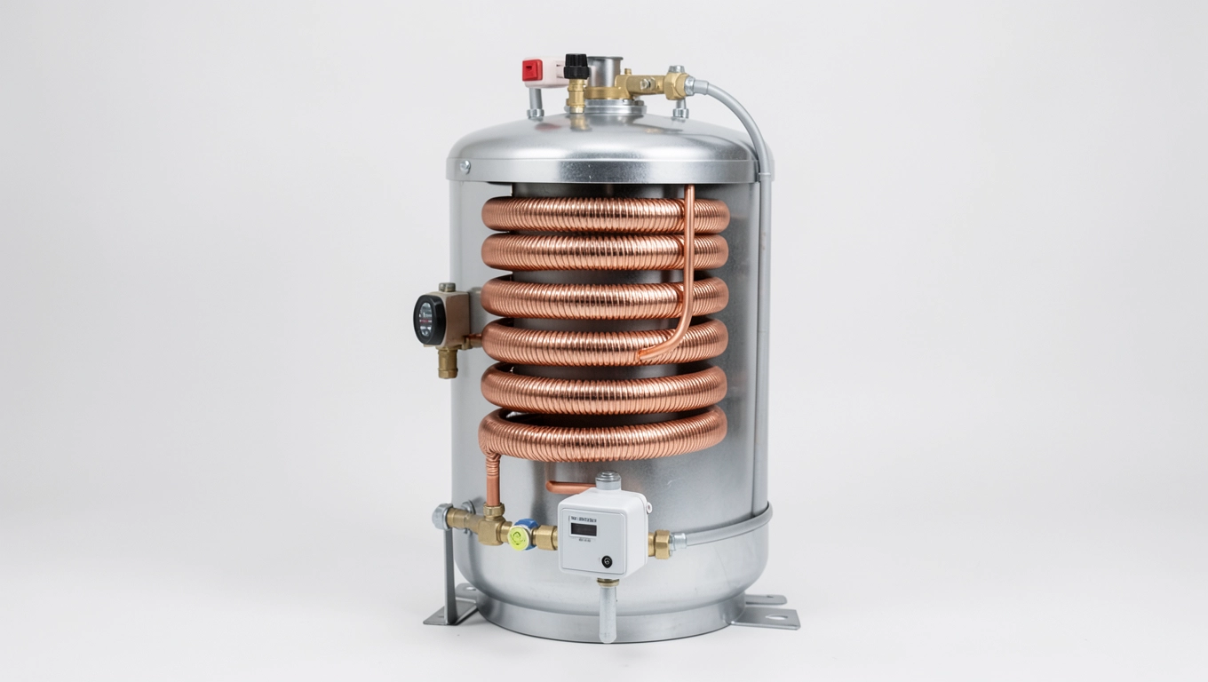 Bojler elektryczny z wężownicą 60l