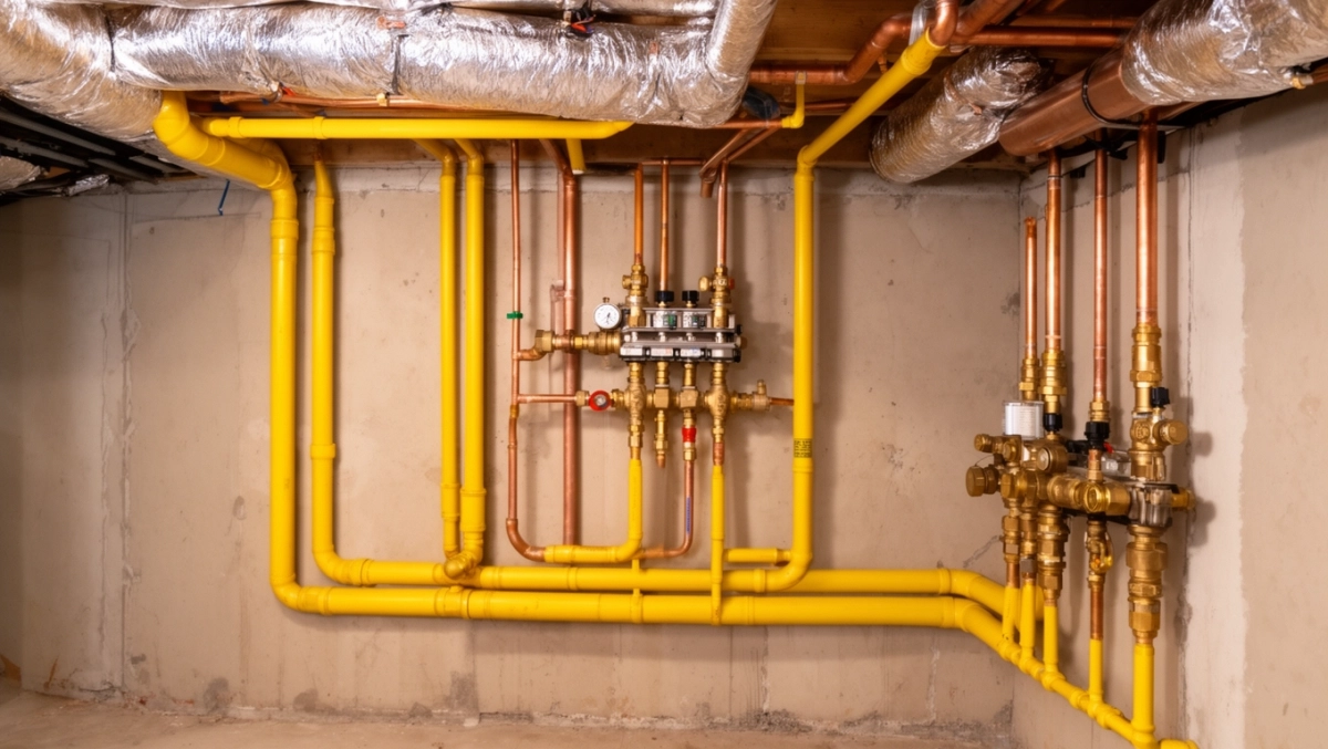 budowa wewnętrznej instalacji gazowej