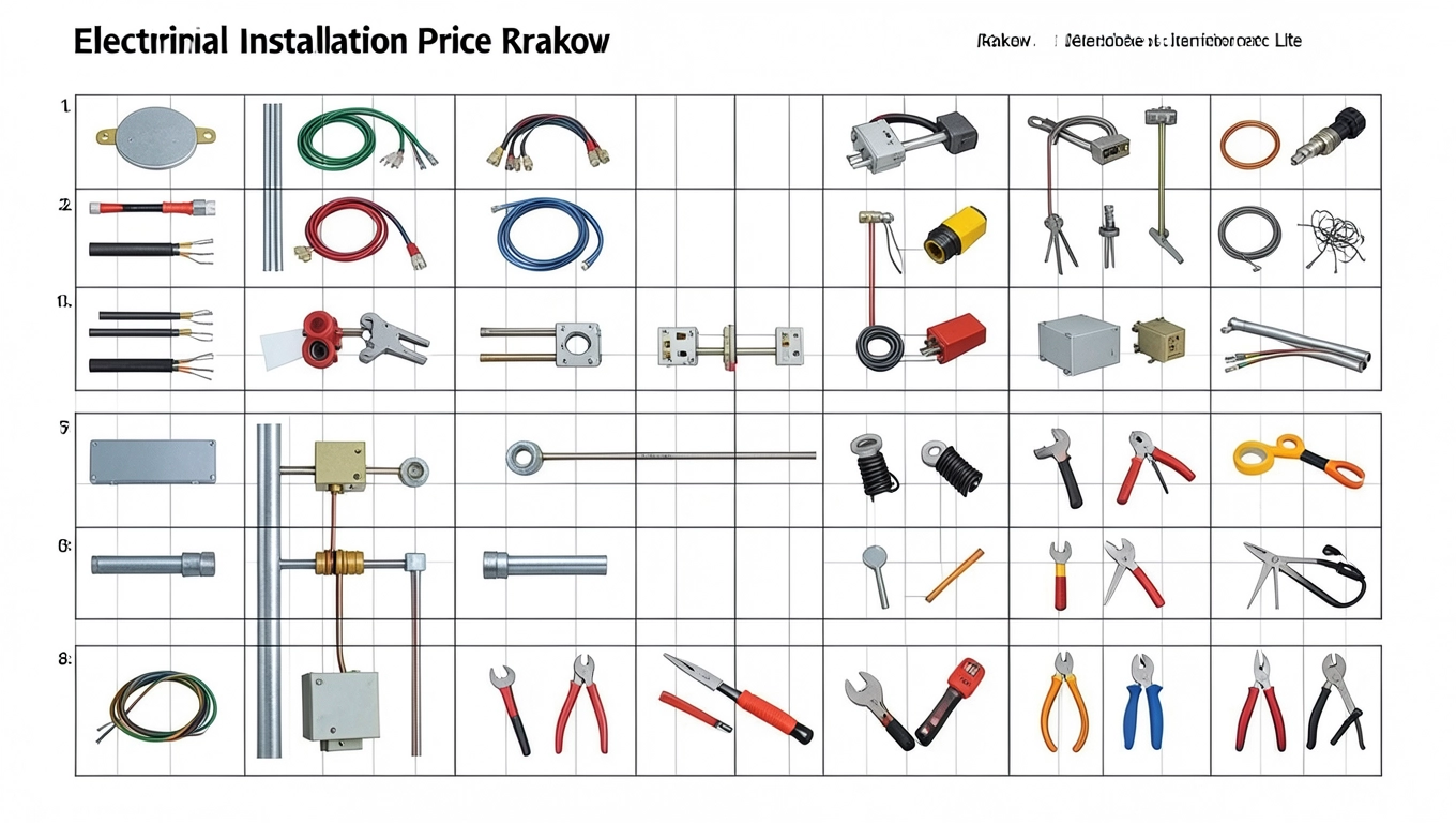 Cennik instalacji elektrycznej Kraków