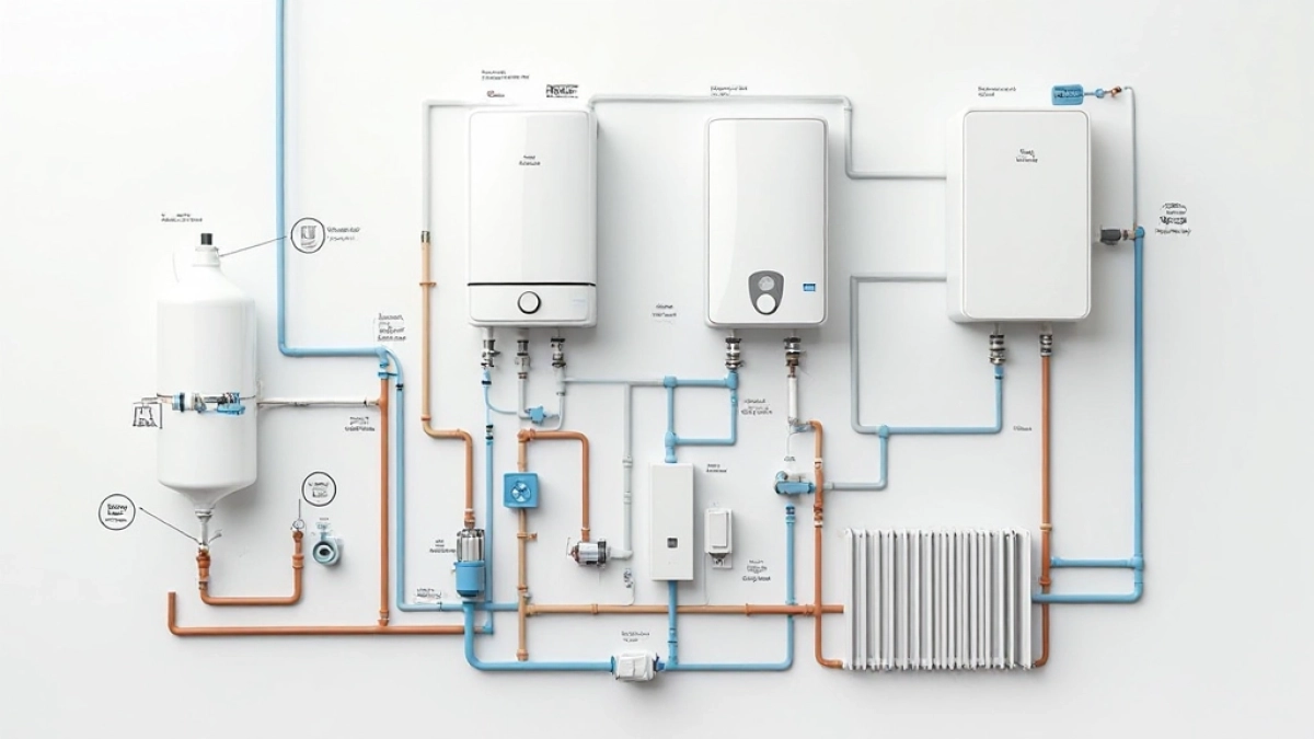 centralnego ogrzewania schemat instalacji co zamkniętej