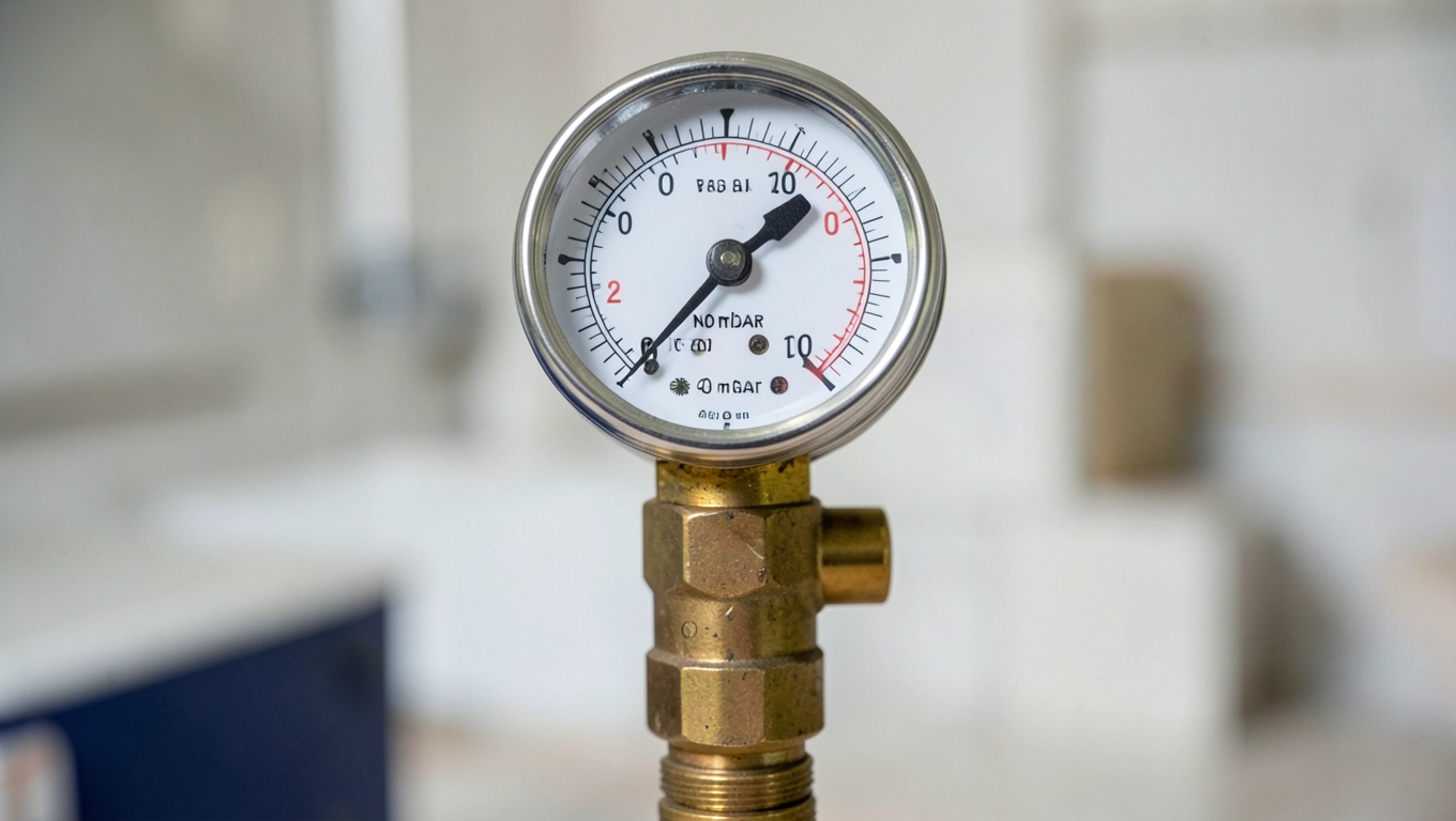 Ciśnienie gazu ziemnego typu E – 20 mbar