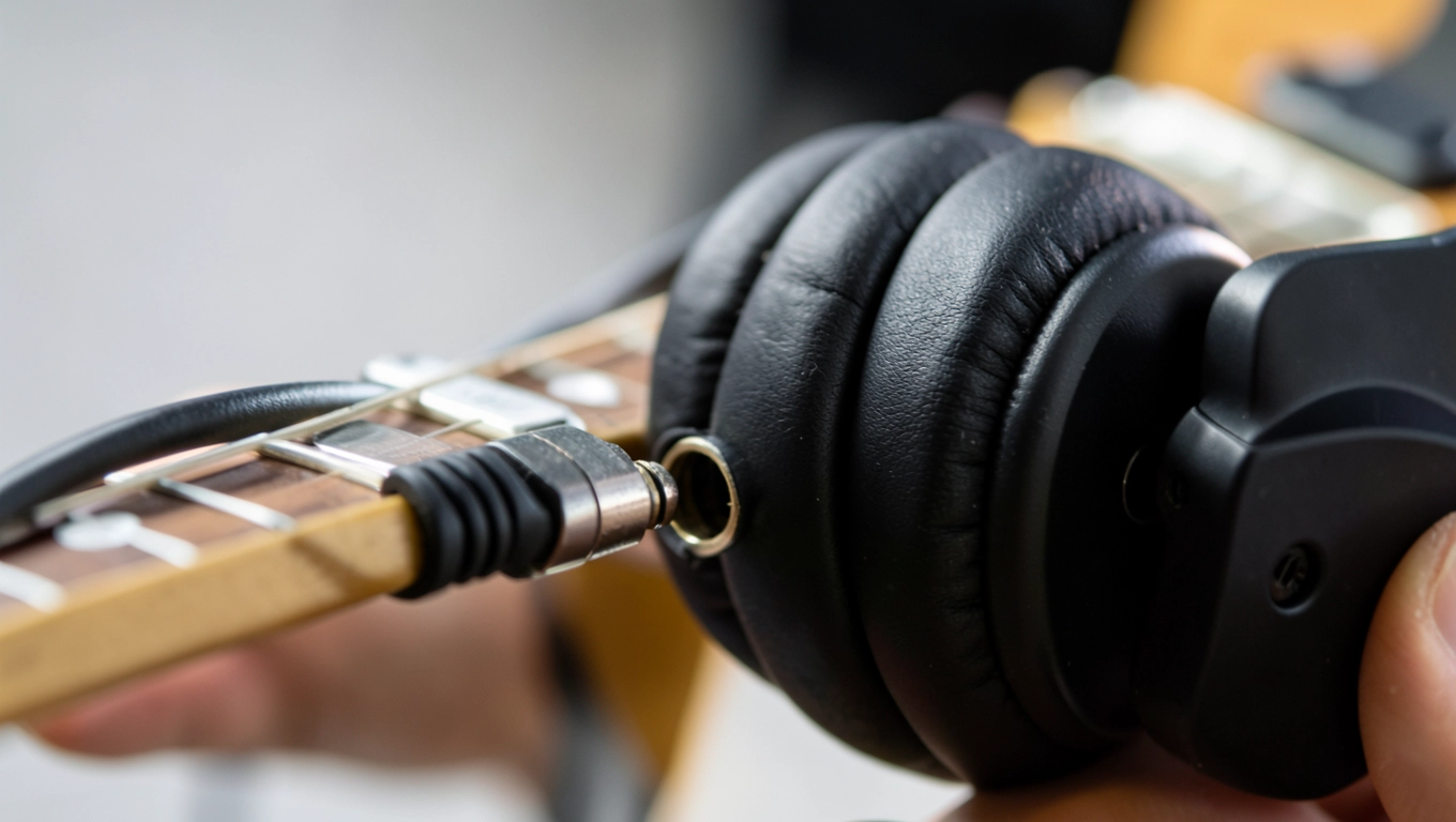 Czy do gitary elektrycznej można podłączyć słuchawki