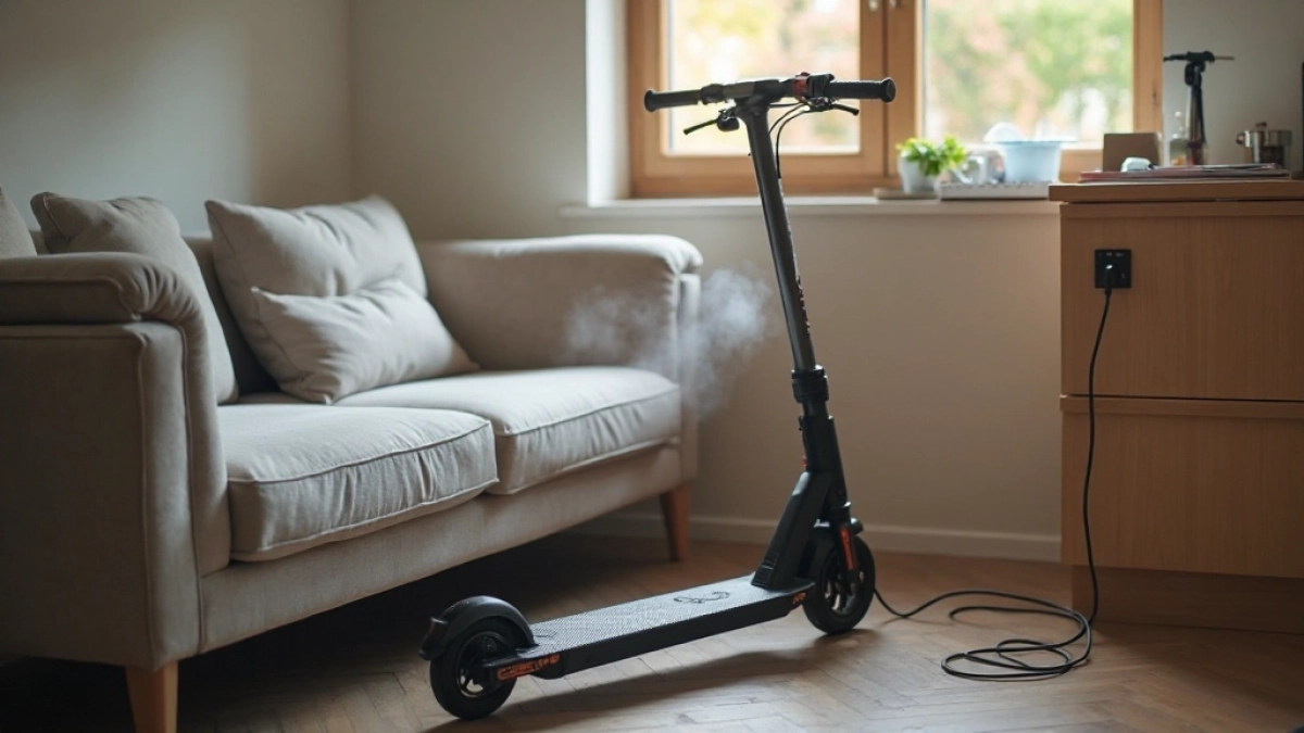 czy hulajnogę elektryczną można trzymać w domu