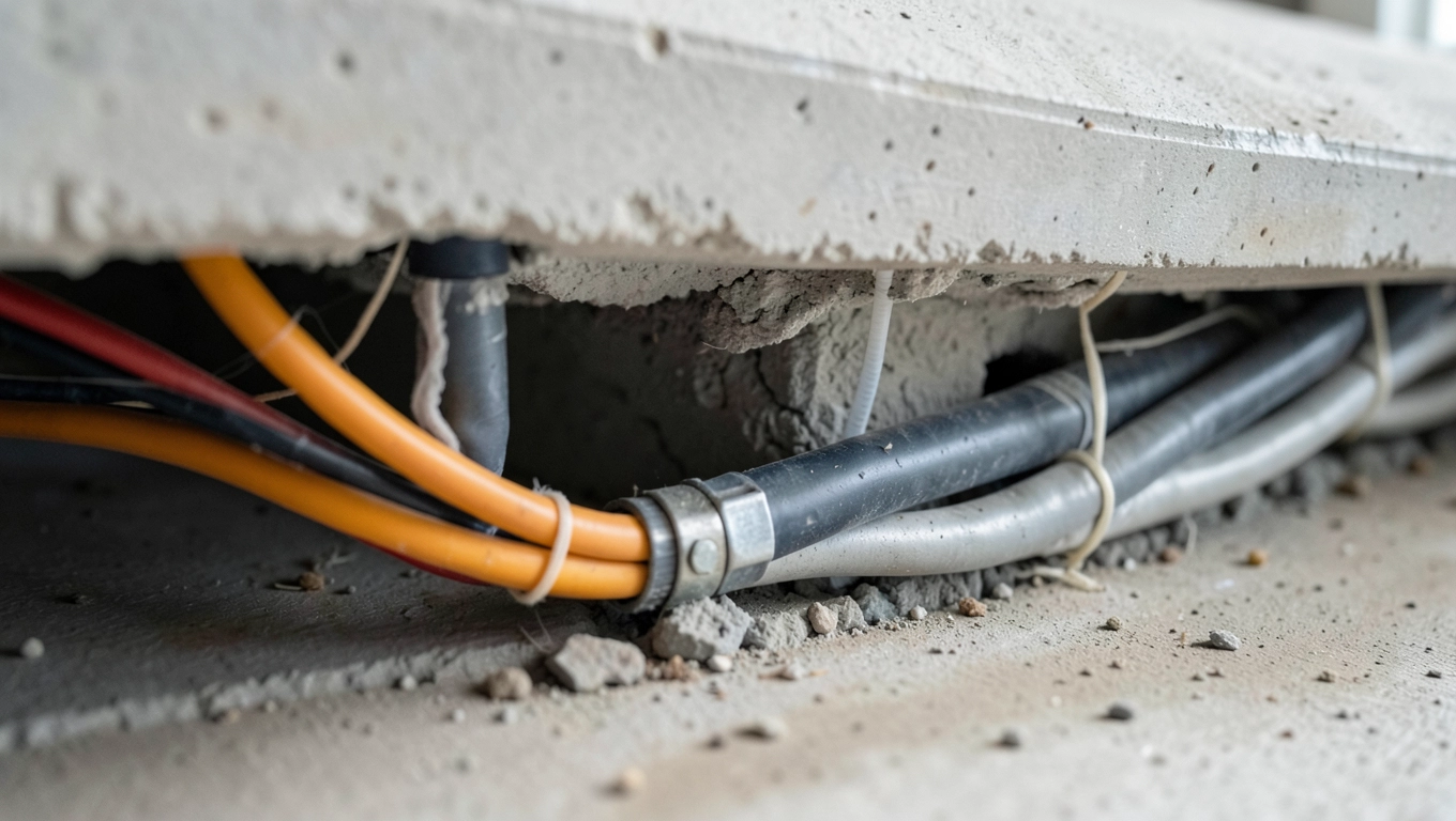 Czy można układać przewody elektryczne w podłodze