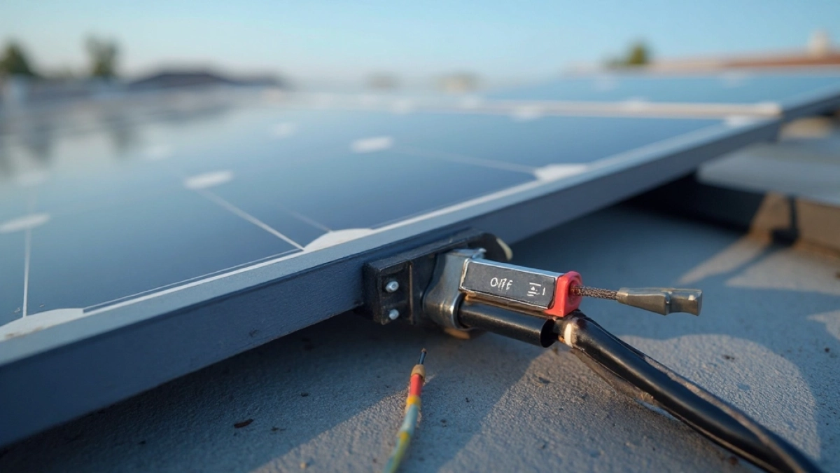 czy można wyłączyć panele fotowoltaiczne