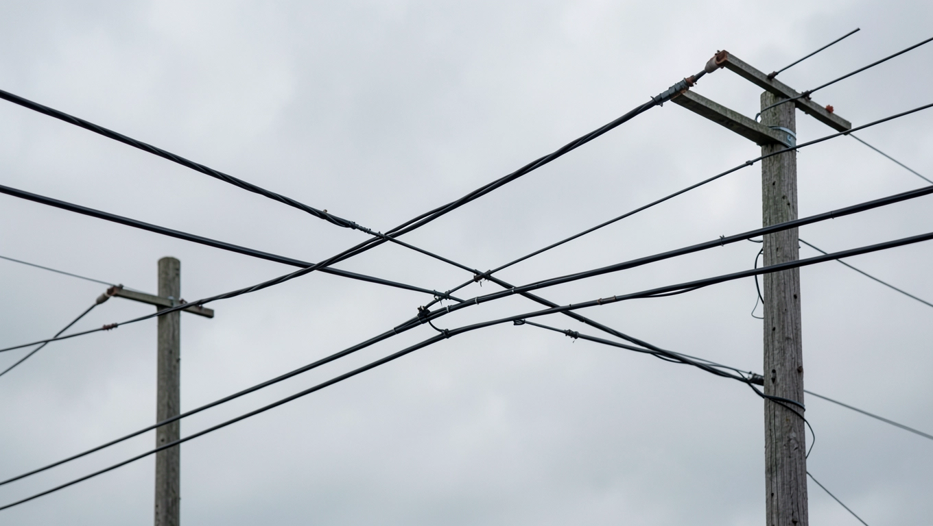 Czy przewody elektryczne mogą się krzyżować