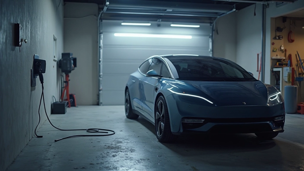 czy samochód elektryczny można ładować w domu
