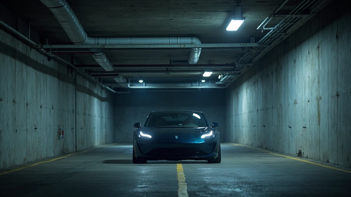 czy samochodem elektrycznym można parkować w garażu podziemnym