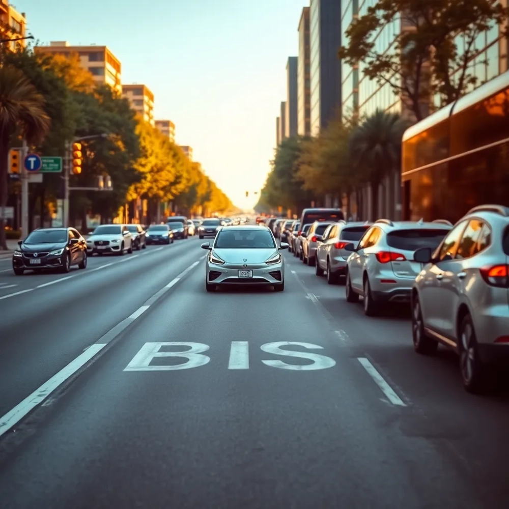 Czy samochody elektryczne mogą jeździć buspasem