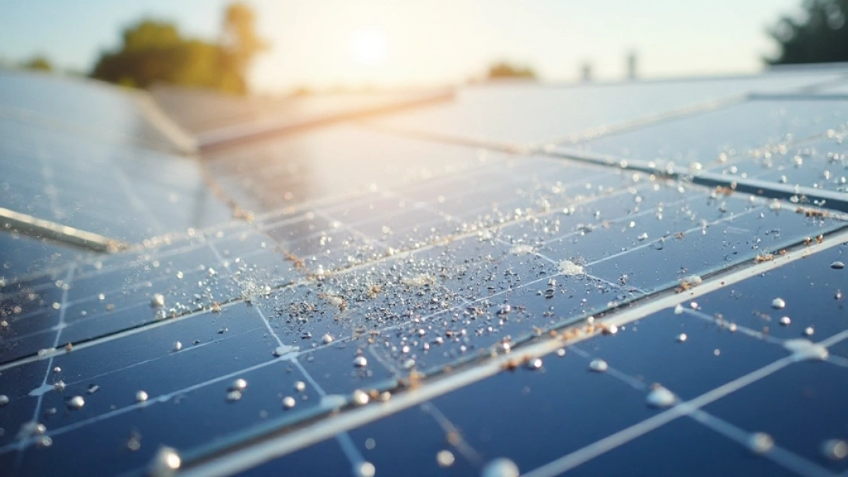 Czym myć panele fotowoltaiczne