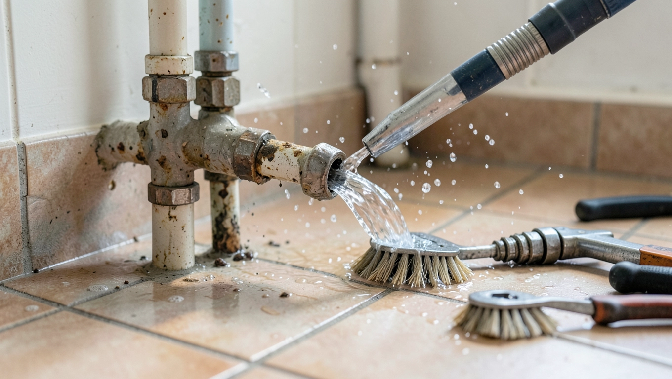 Czyszczenie instalacji wodnej w domu cena