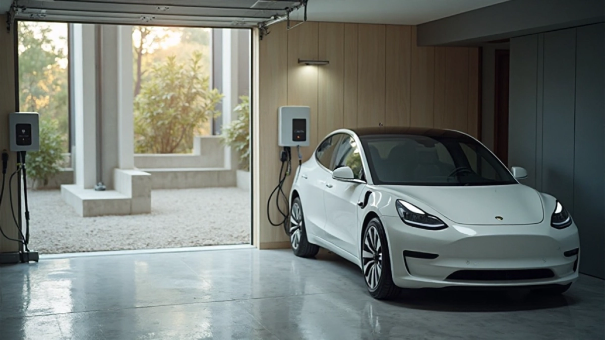 Domowa stacja ładowania samochodów elektrycznych