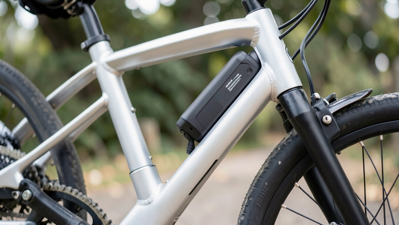 Dopasowanie baterii zintegrowanych do ram e-rowerów