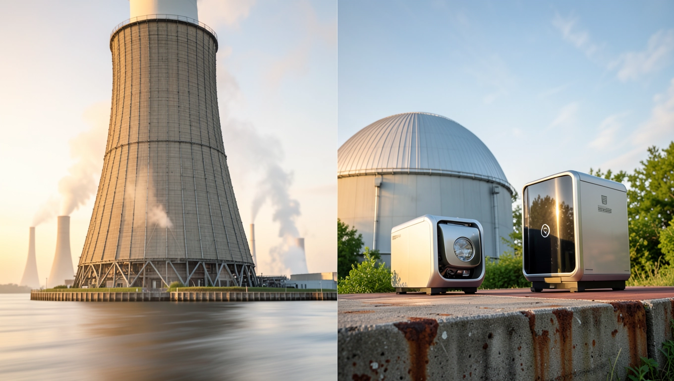 elektrownią atomową a jądrowa