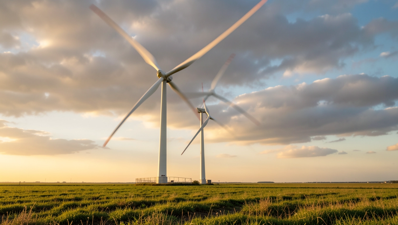 Elektrownia wiatrowa: instalacja już działająca