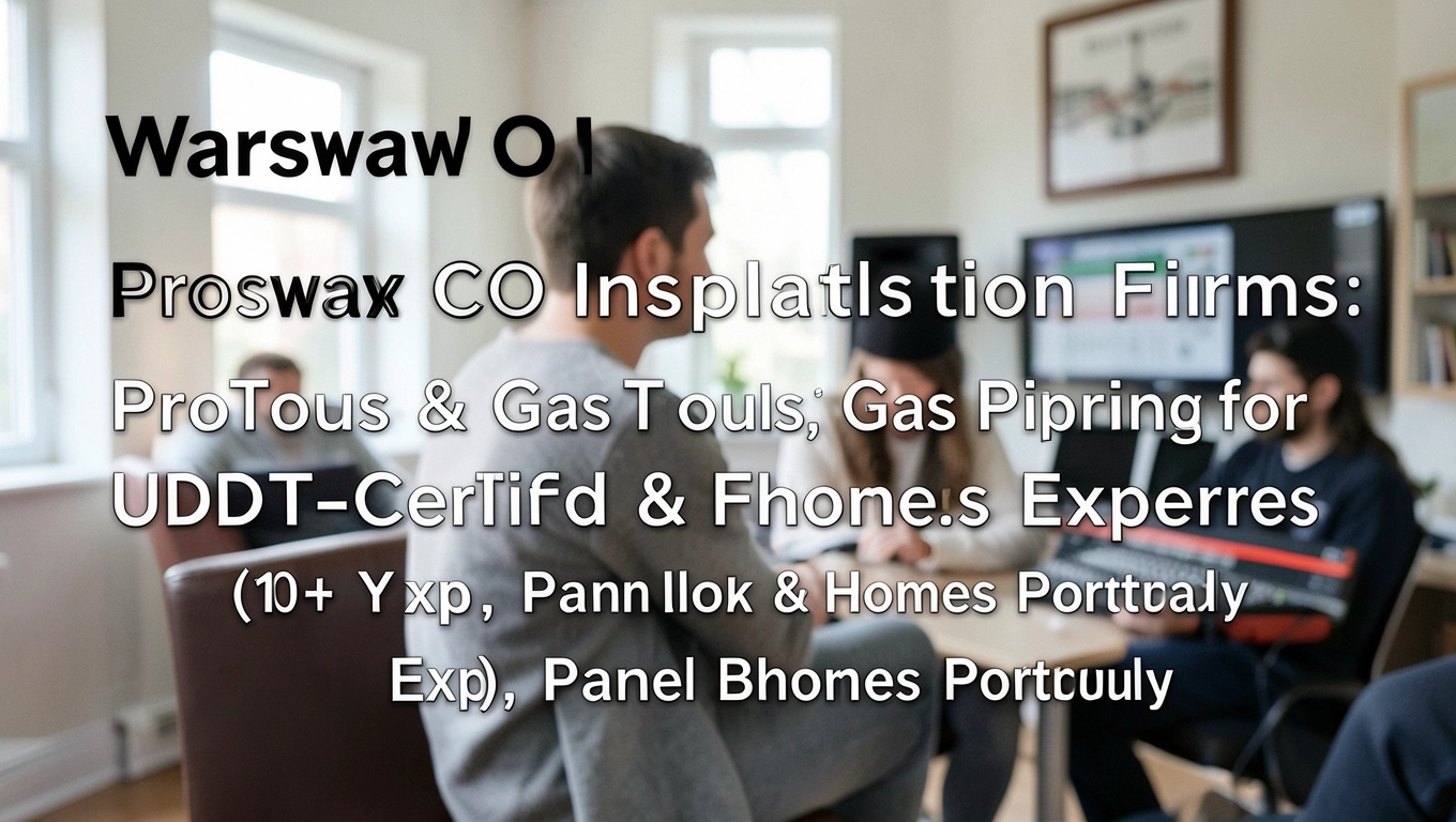 Firmy montażu CO Warszawa