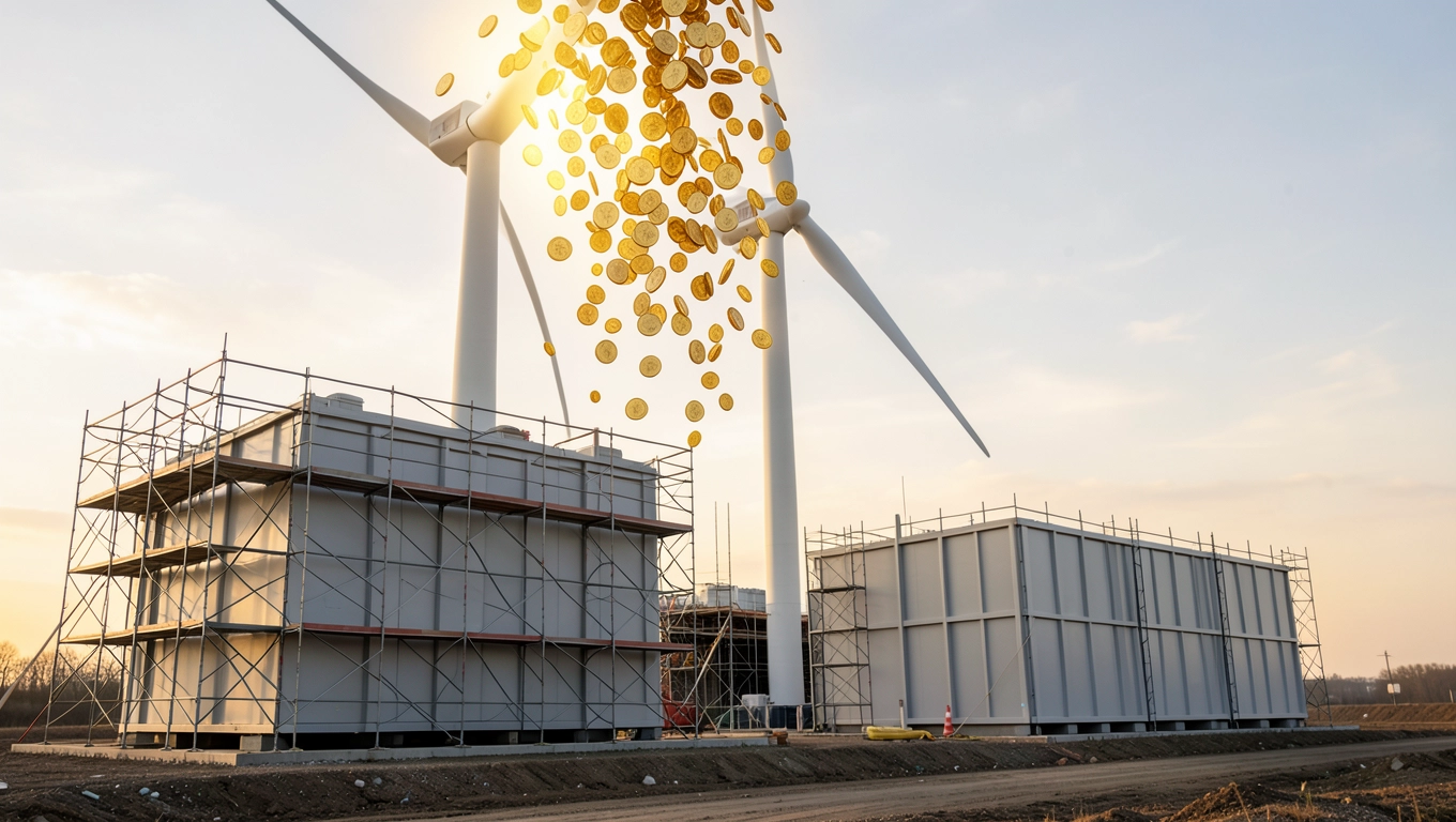 Forma dofinansowania elektrowni wiatrowej