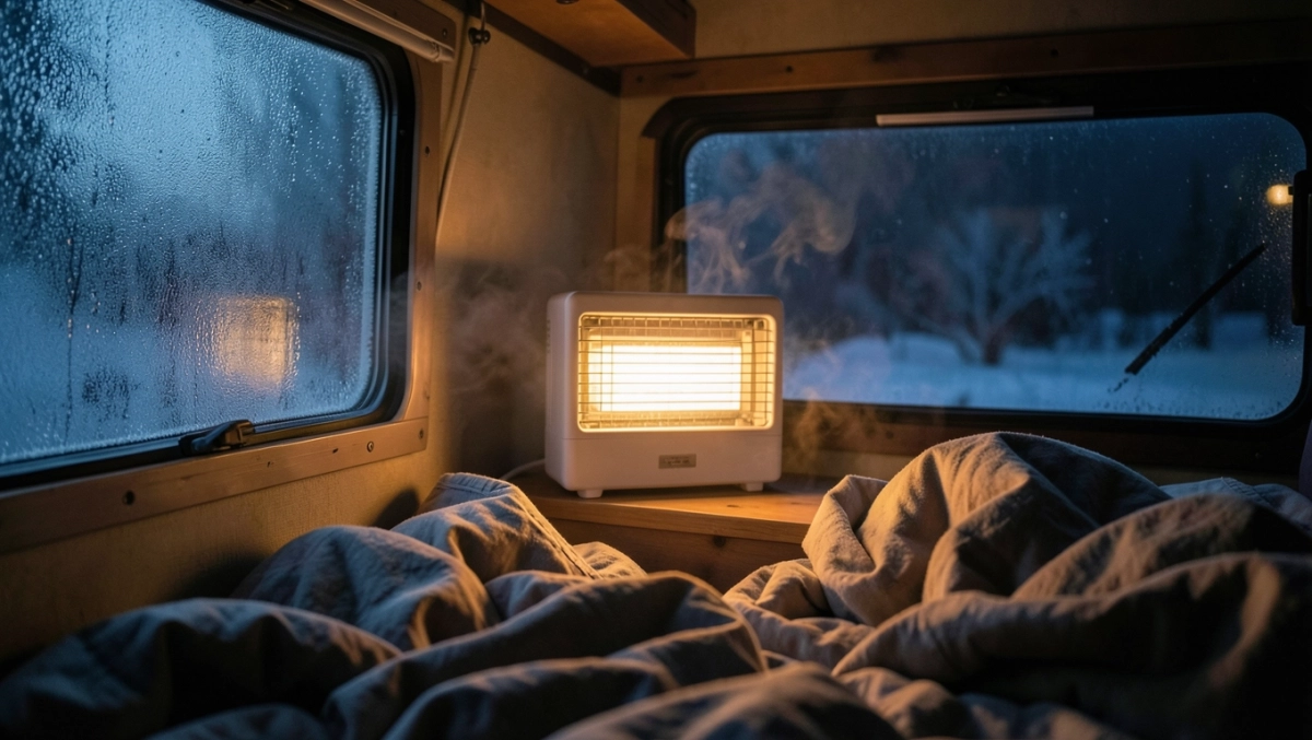 grzejnik elektryczny do przyczepy kempingowej