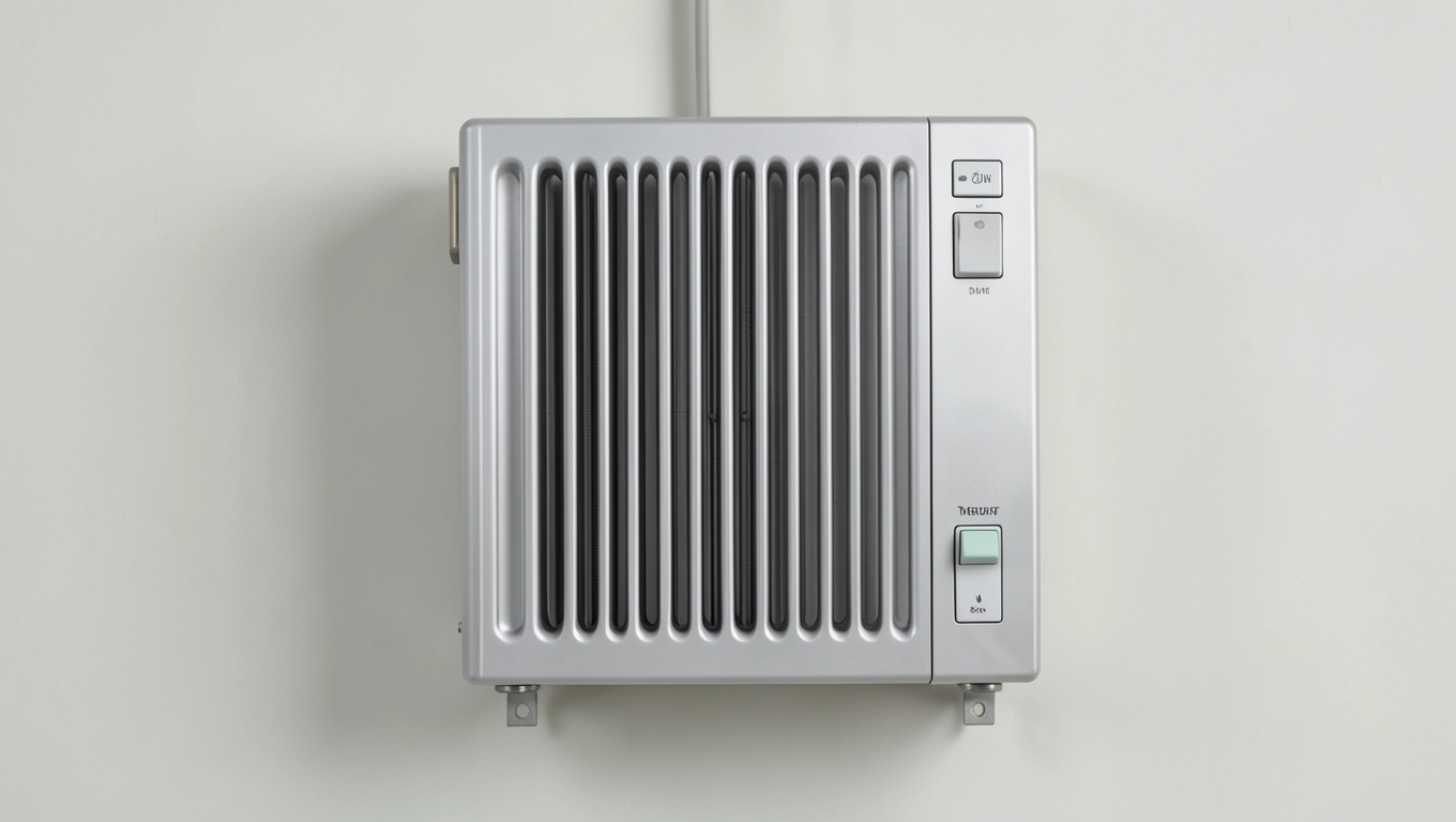 Grzejnik elektryczny wiszący z termostatem