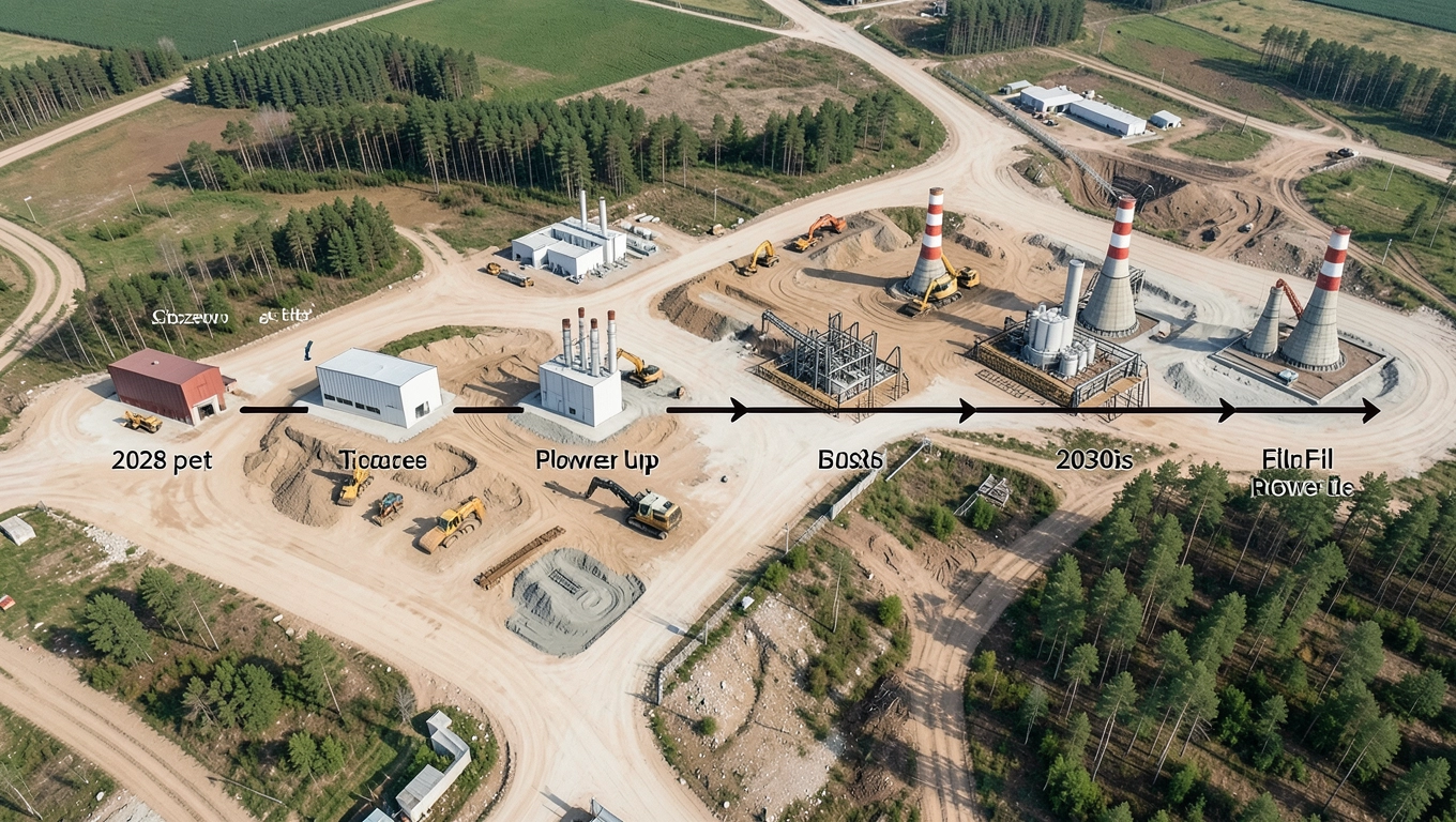 Harmonogram budowy Choczewo