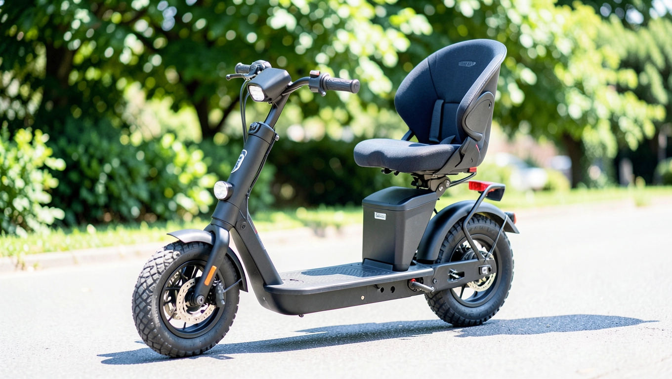 Hulajnogą elektryczną jazda z dzieckiem