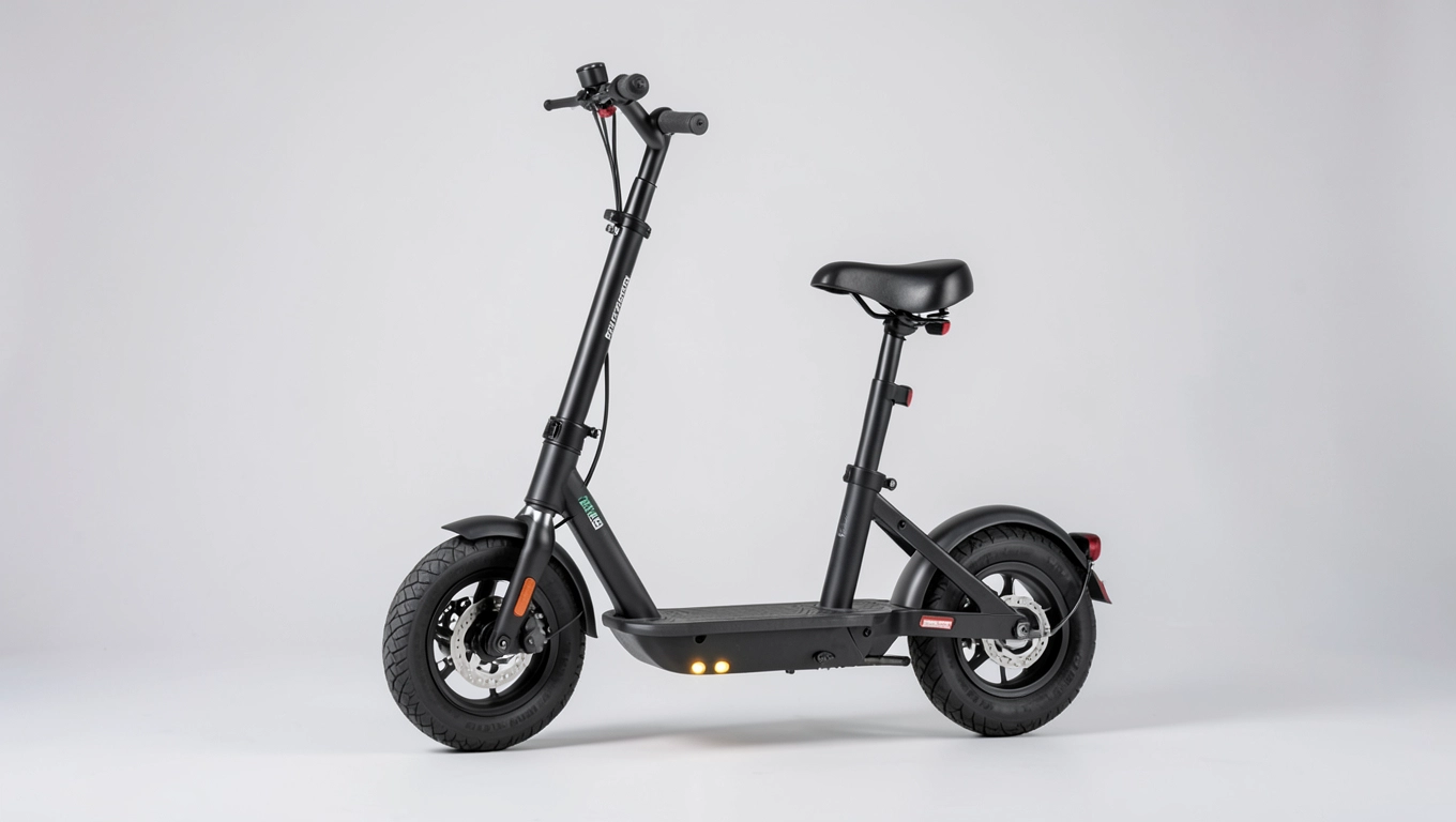 Hulajnoga elektryczna z siedziskiem