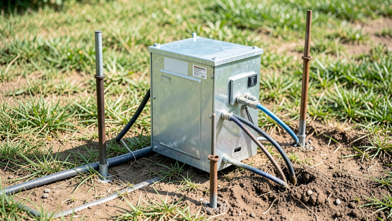 Ile kosztuje postawienie skrzynki elektrycznej na działce