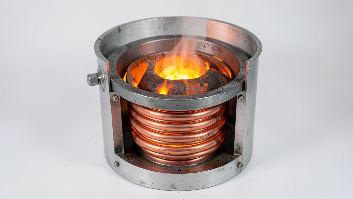 Indukcyjny piec elektryczny