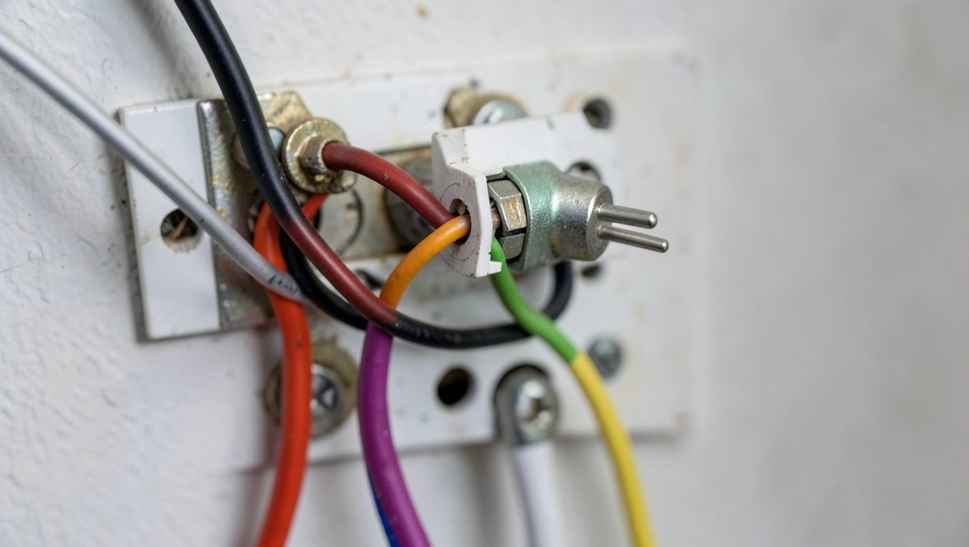 instalacja 2żyłowa a gniazdko z bolcem