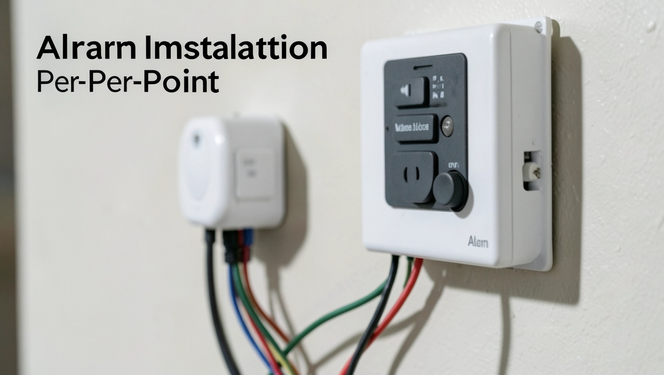 Instalacja alarmowa cena za punkt