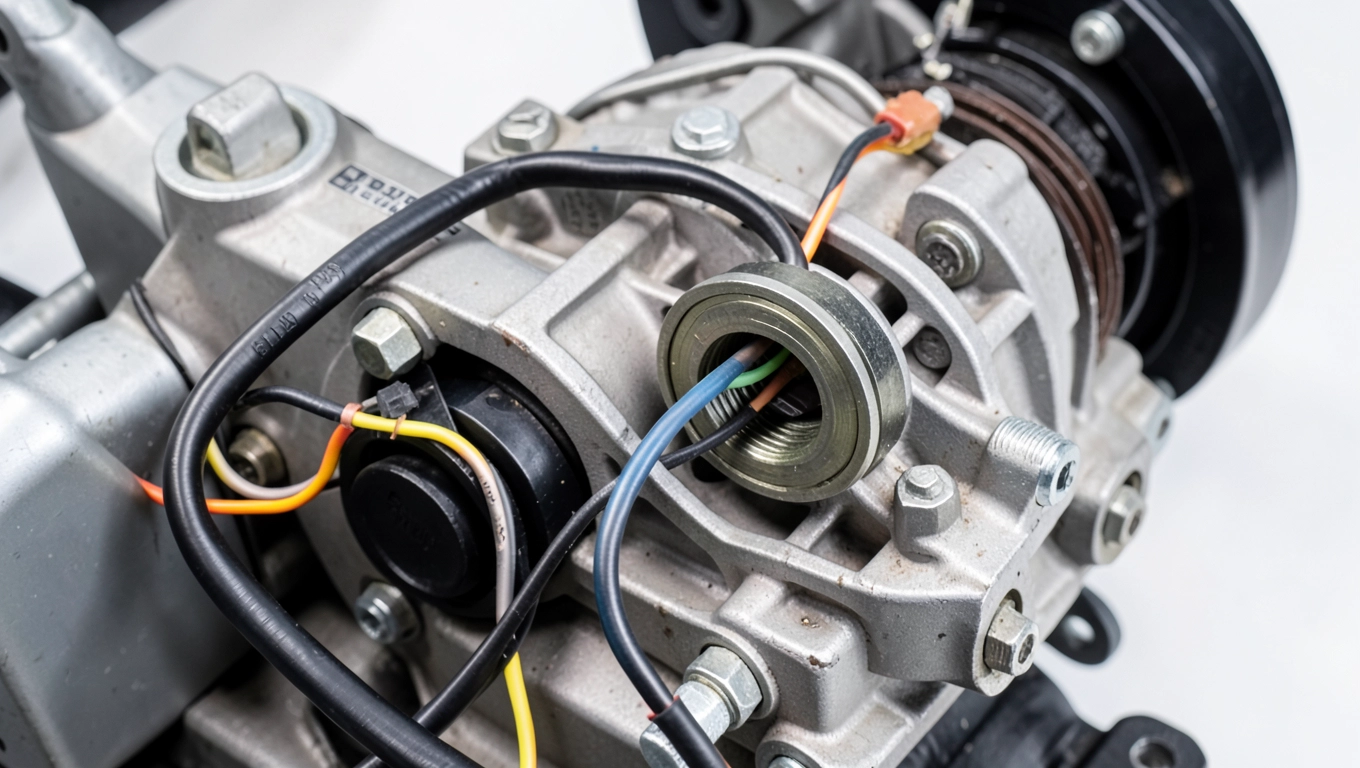 instalacja c330 z alternatorem