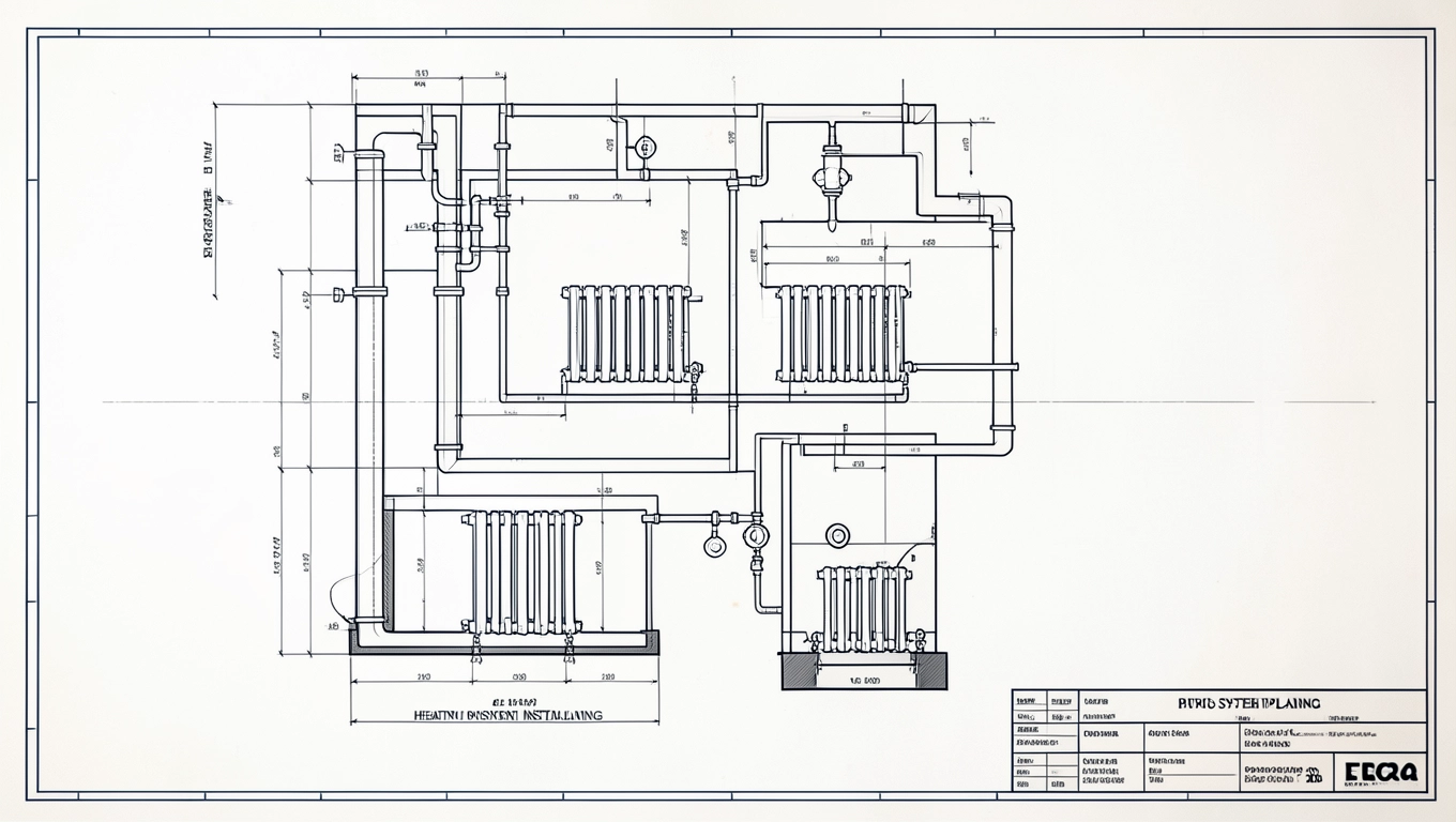Instalacja centralnego ogrzewania projekt