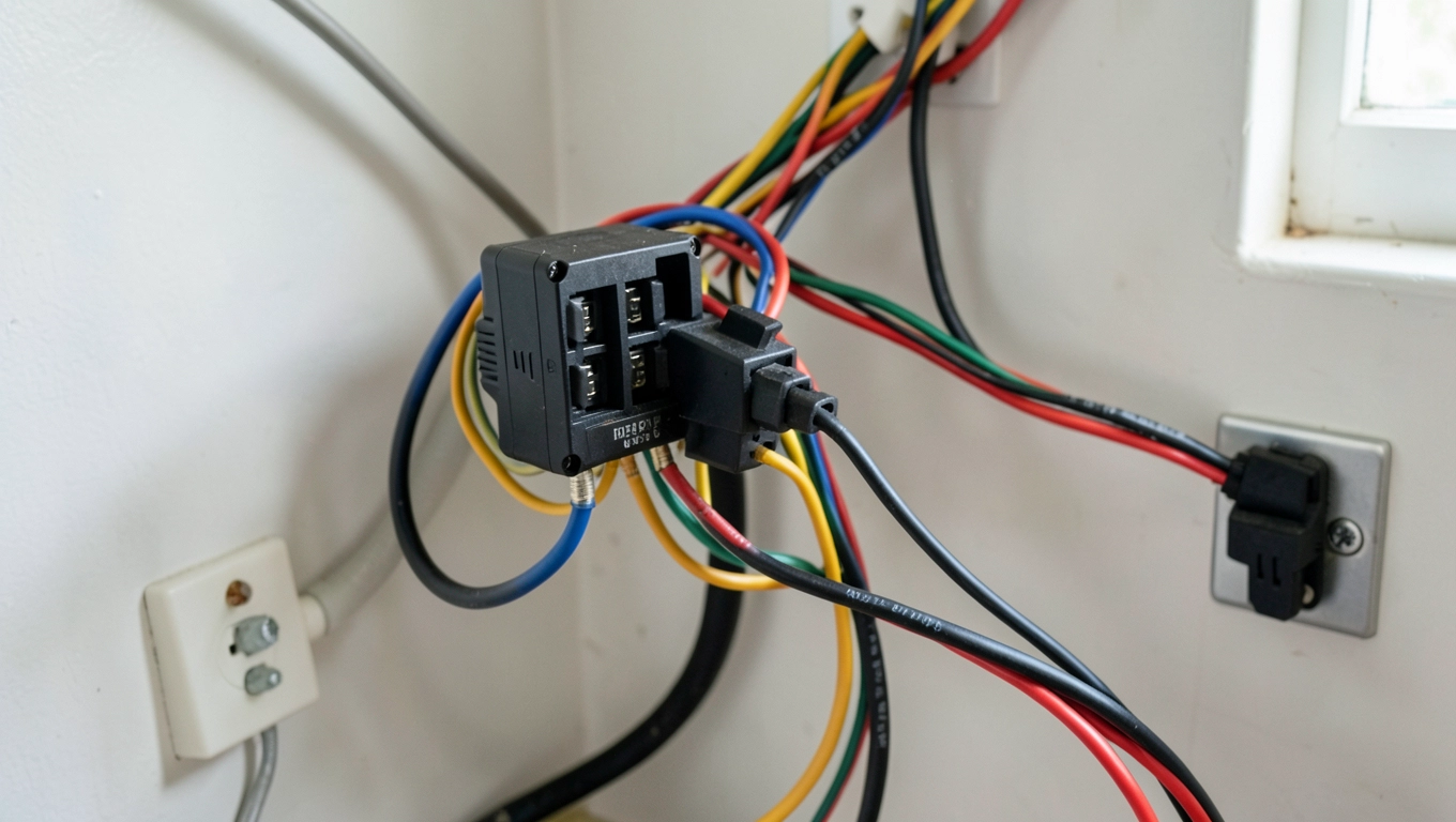 Instalacja elektryczna do przyczepki samochodowej Niewiadów