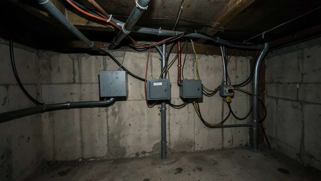 Instalacja elektryczna w piwnicy przepisy
