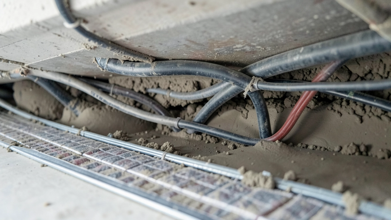 Instalacja elektryczna w podłodze a ogrzewanie podłogowe