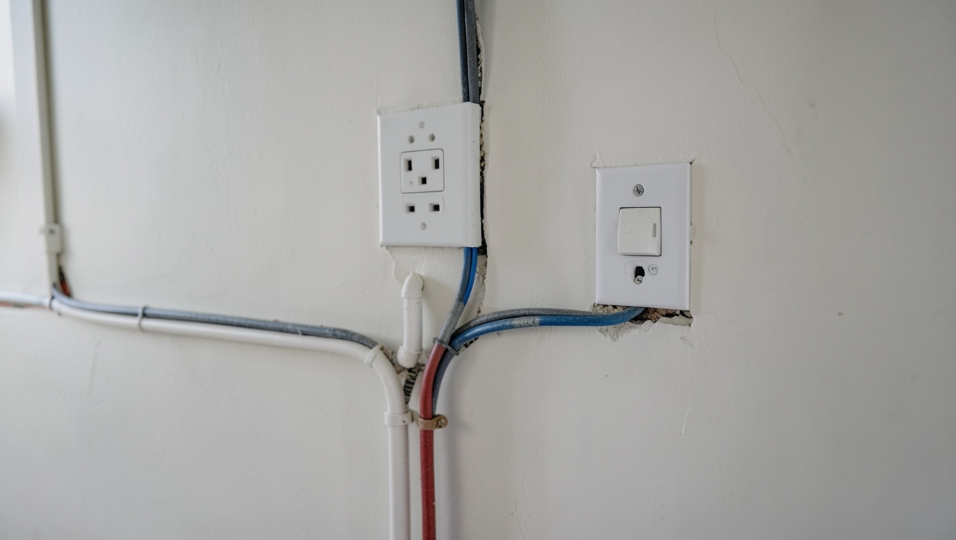 Instalacja elektryczną w pokoju