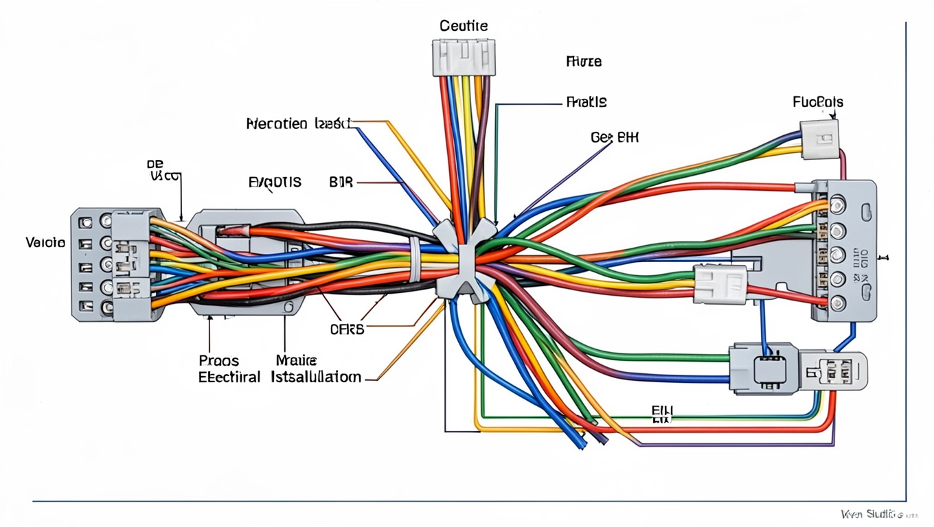 Instalacja elektryczna w samochodzie schemat