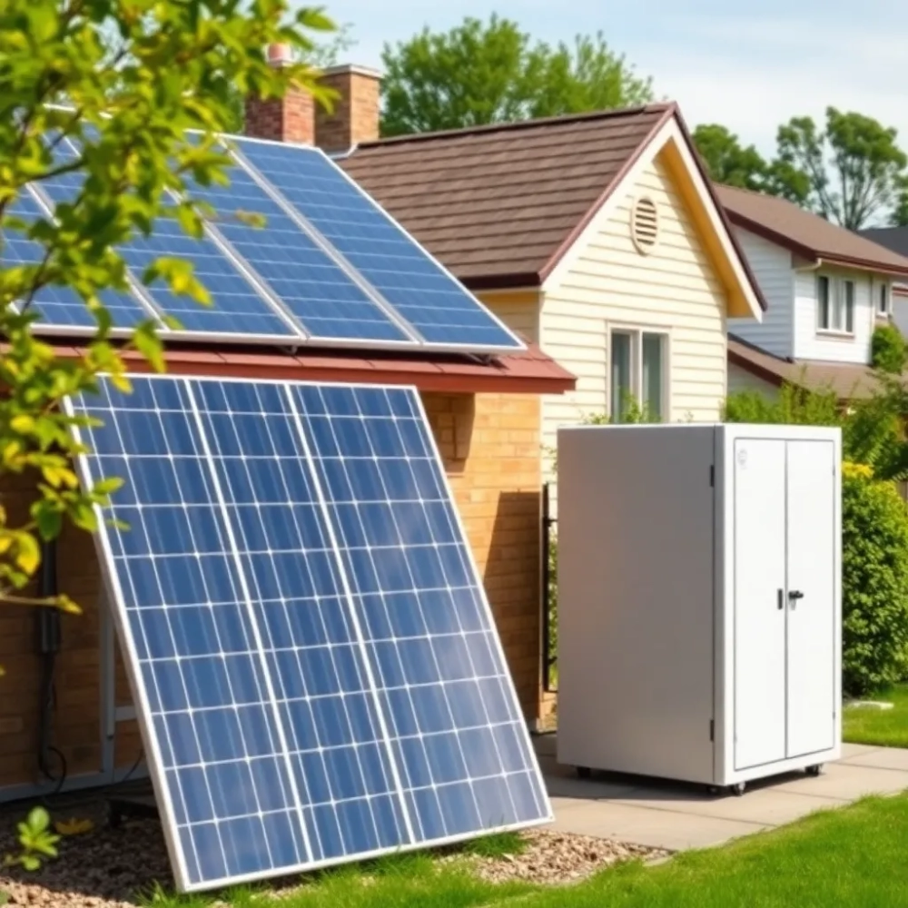 instalacja fotowoltaiczna z magazynem energii