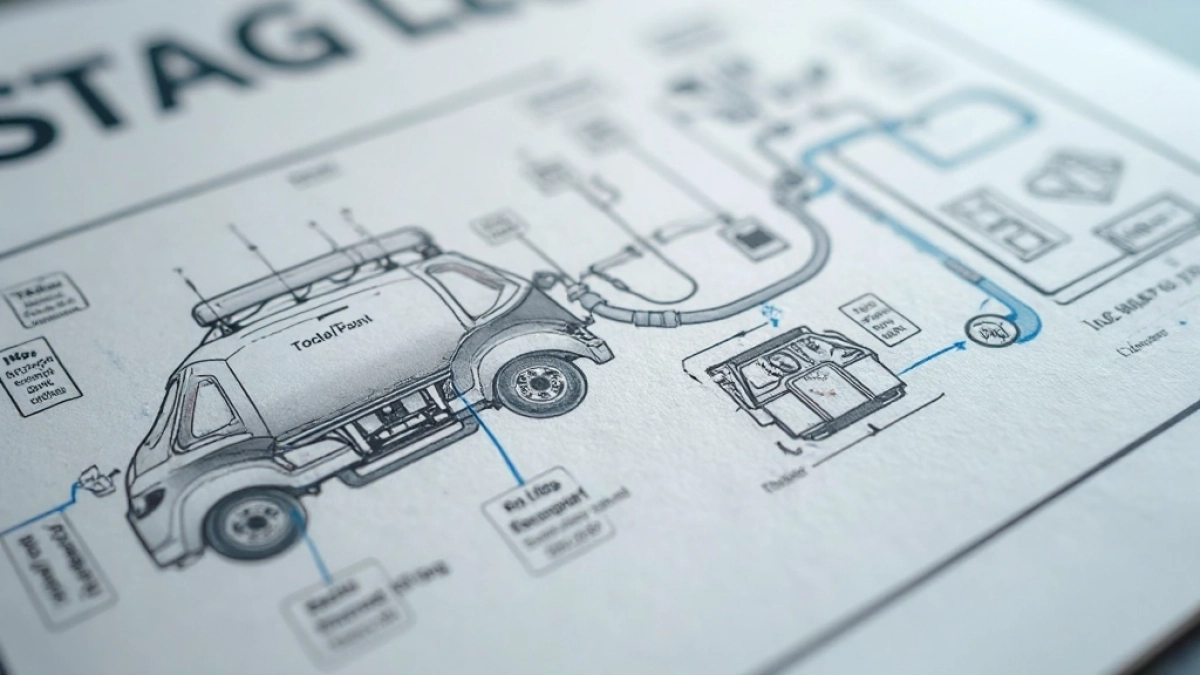 instalacja gazowa stag schemat