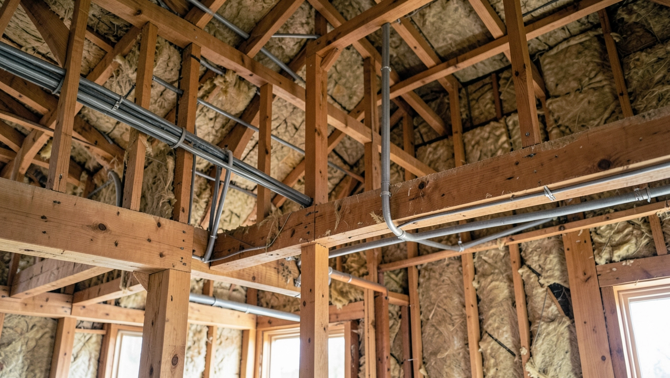 Instalacja w domu szkieletowym