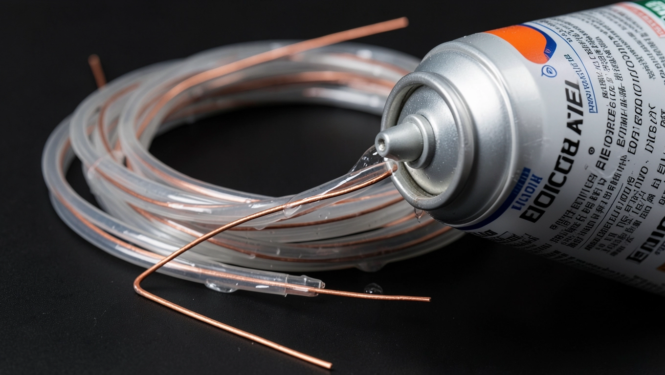 Izolacja do przewodów elektrycznych w sprayu