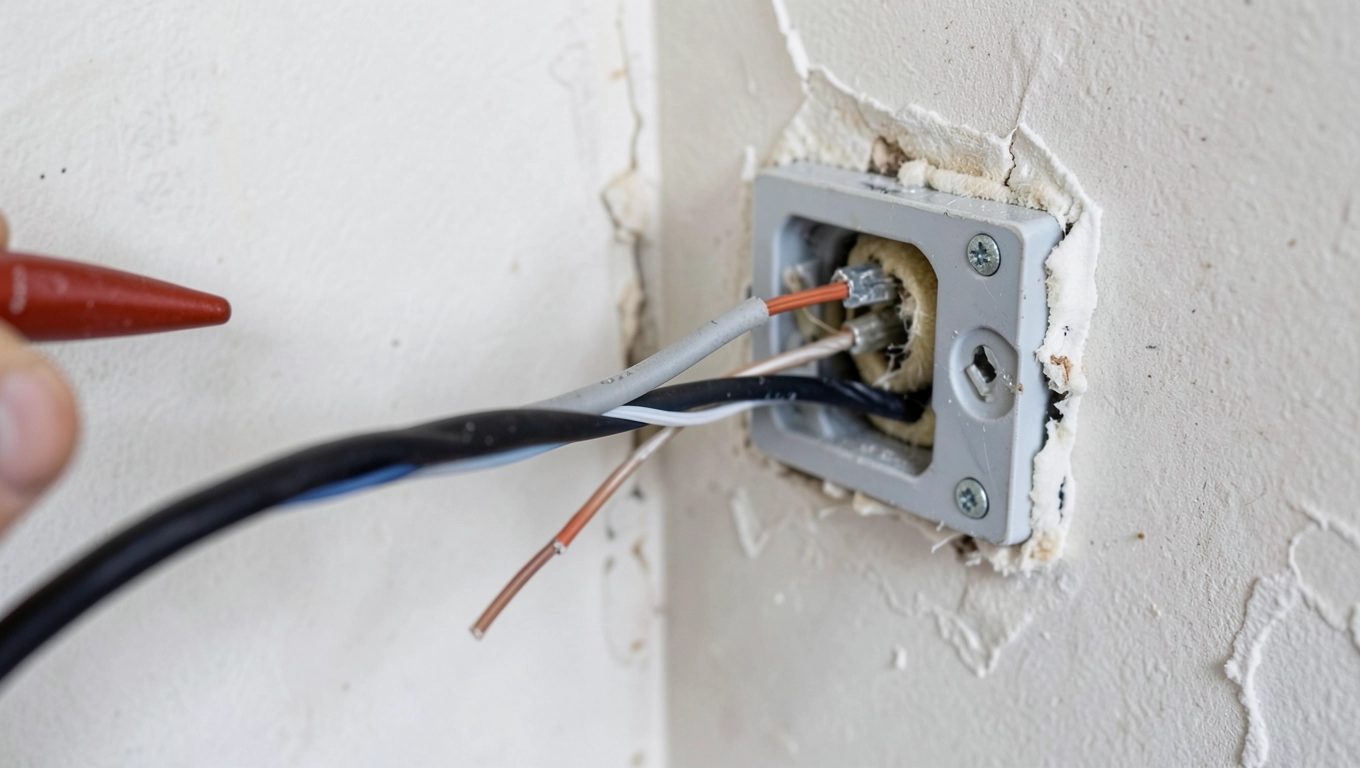 Jak przedłużyć przewód elektryczny w ścianie