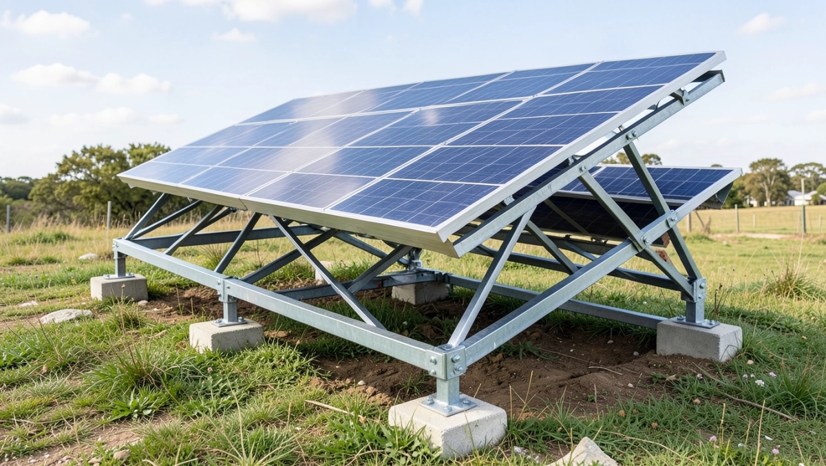 Jak zrobić stelaż pod panele fotowoltaiczne