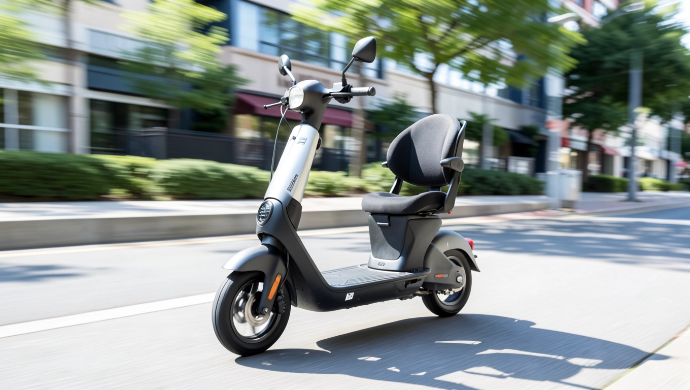 Jazda z dzieckiem na hulajnodze elektrycznej