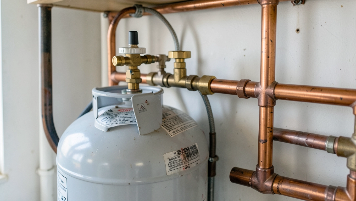 Koszt instalacji gazowej z butli w domu