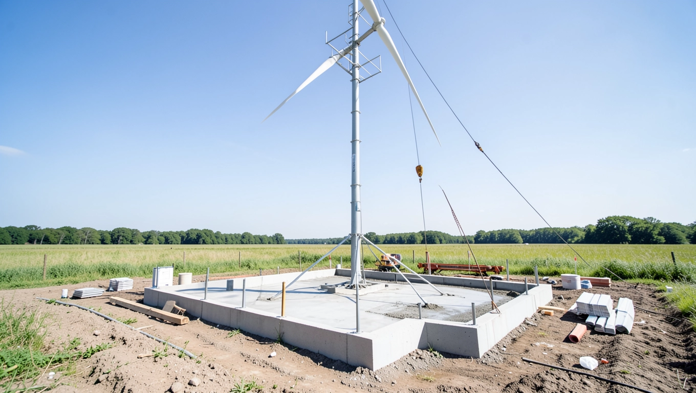 Koszt montażu przydomowej turbiny 3kW