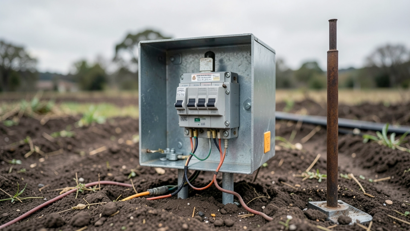 Koszt założenia skrzynki elektrycznej na działce