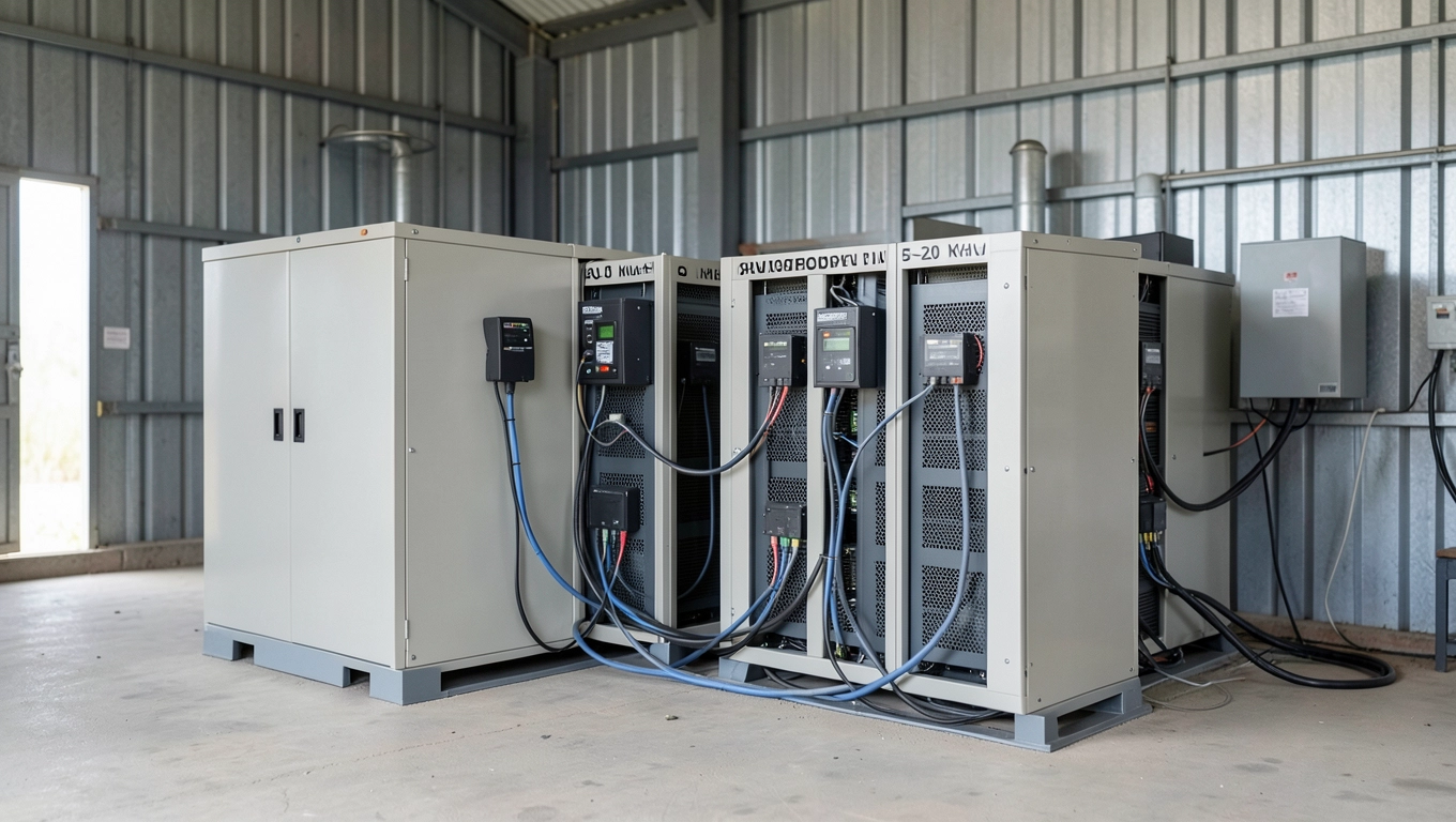 Magazyn energii w systemie off-grid wiatrowym