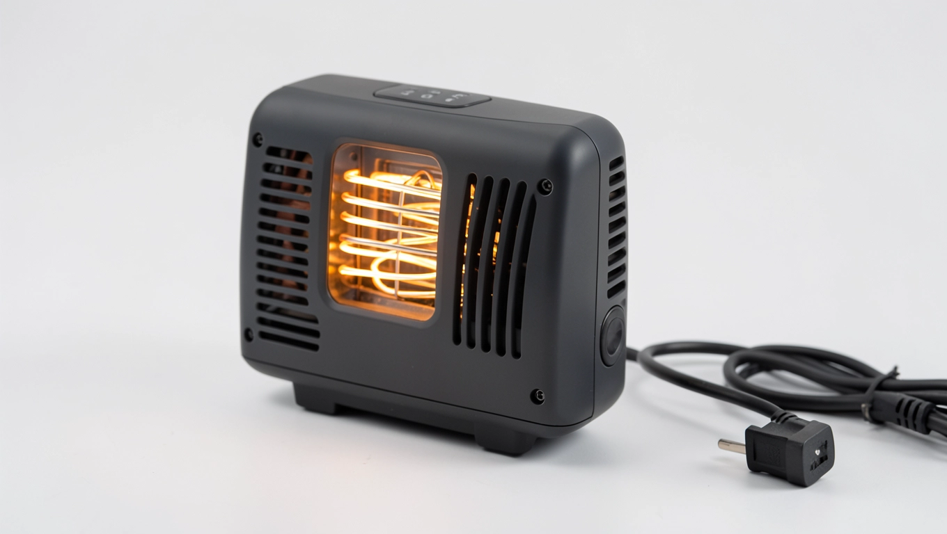 Mały grzejnik elektryczny